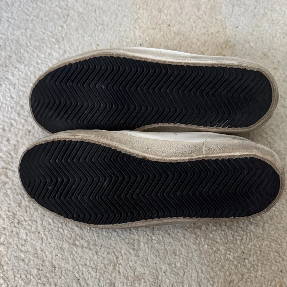 Golden Goose Superstar White Leather Low-Top Sneakers with Gray Silver size 6 - Picture 8 of 8